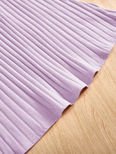 Young Girl' Casual Crew Neck Short Sleeve Multi-Piece Set Dress